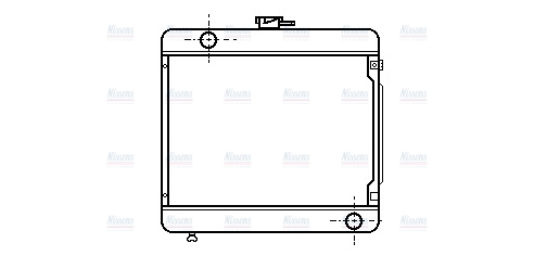 AVA Coolant Radiator MS2025
