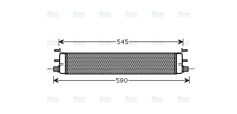 AVA Oil cooler MS3398
