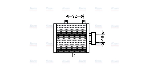 AVA Oil cooler MS3536