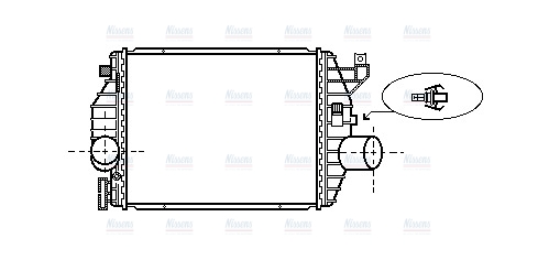 AVA Charge Air Intercooler MS4357