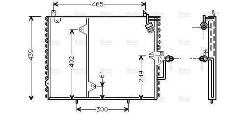AVA Aircon Condenser MS5160
