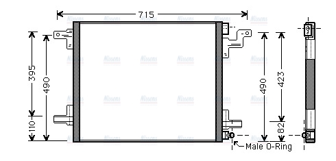 AVA Aircon Condenser MS5377