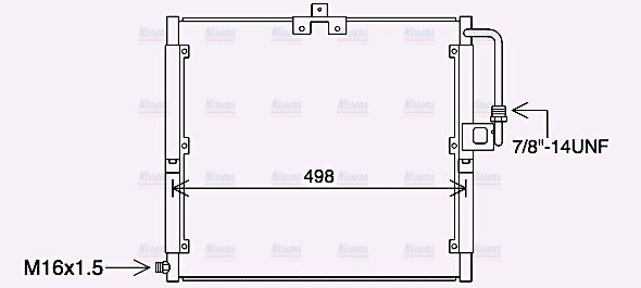 AVA Aircon Condenser MS5709