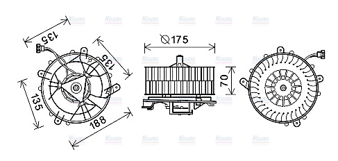 AVA Blower Fan MS8661