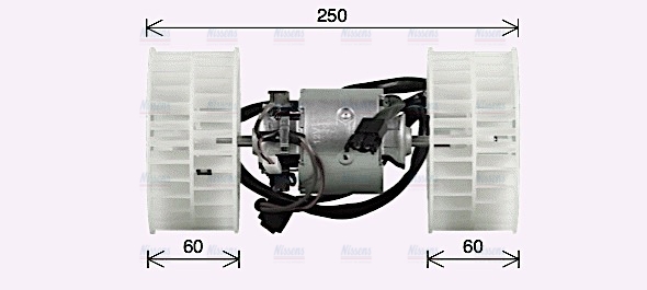 AVA Cabin Fan Blower Motor MS8768
