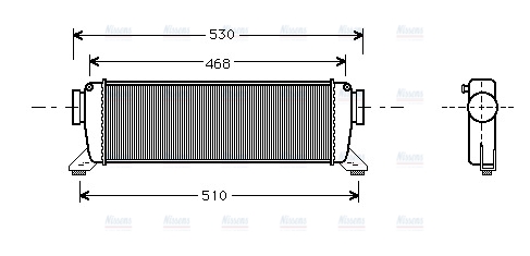 AVA Charge Air Intercooler MSA4261