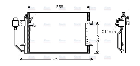 AVA Aircon Condenser MSA5257D