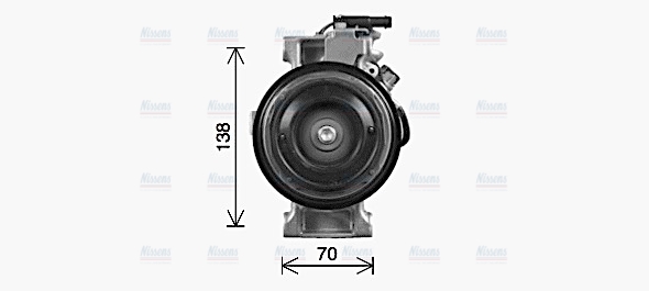 AVA Aircon Compressor MSAK773