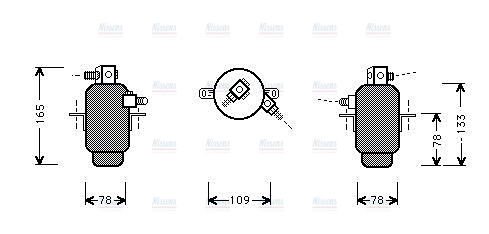 AVA Aircon Receiver Dryer Filter MSD006