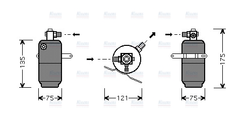 AVA Aircon Receiver Dryer Filter MSD293