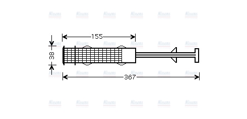 AVA Aircon Receiver Dryer Filter MSD359