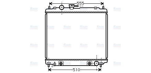 AVA Coolant Radiator MT2138