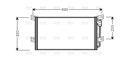 AVA Aircon Condenser MT5154