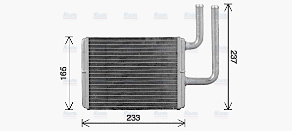 AVA Cabin Heater Core MT6284
