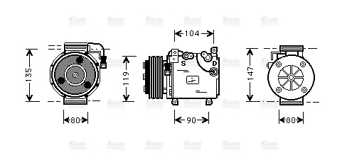 AVA Aircon Compressor MTAK020