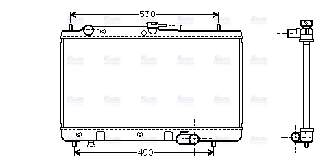 AVA Coolant Radiator MZ2090