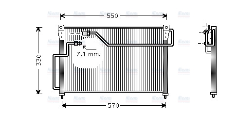 AVA Aircon Condenser MZ5107