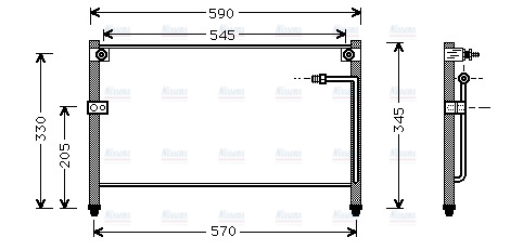 AVA Aircon Condenser MZ5112