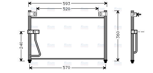 AVA Aircon Condenser MZ5126