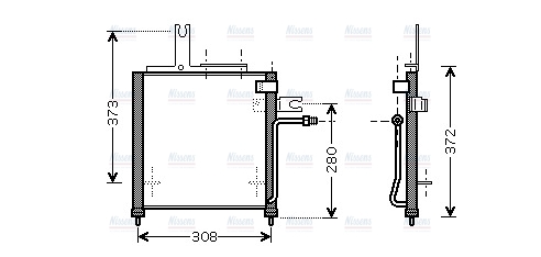 AVA Aircon Condenser MZ5156