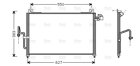 AVA Aircon Condenser MZ5159