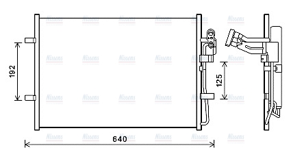 AVA Aircon Condenser MZ5281D