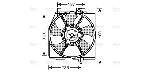 AVA Radiator Fan MZ7535