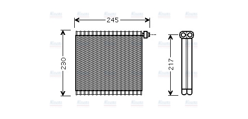 AVA Aircon Evaporator MZV217