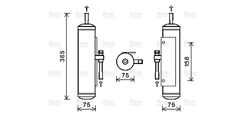 AVA Aircon Receiver dryer NHD010