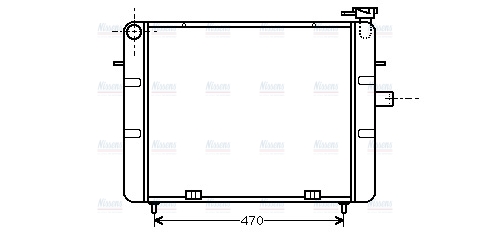 AVA Coolant Radiator OL2077 – ARKS4Cooling.com