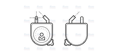 AVA Oil cooler OL3194