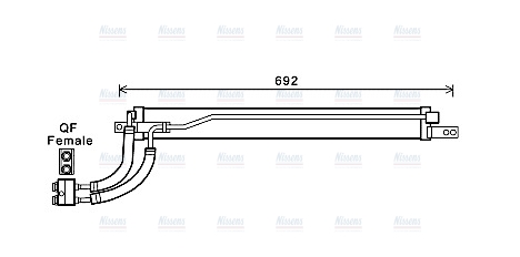 AVA Oil cooler OL3675
