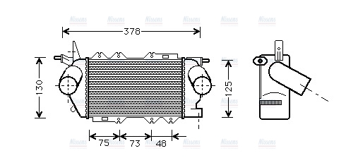 AVA Charge Air Intercooler OL4269