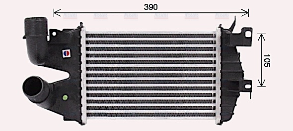 AVA Charge Air Intercooler OL4691