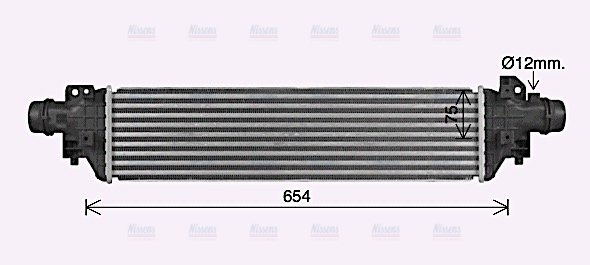 AVA Charge Air Intercooler OL4717
