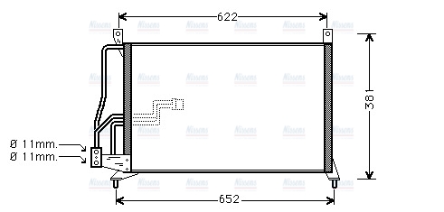 AVA Aircon Condenser OL5231