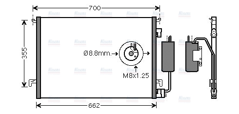AVA Aircon Condenser OL5397D