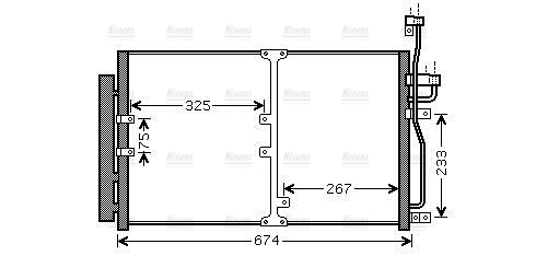 AVA Aircon Condenser OL5425D