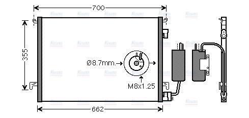 AVA Aircon Condenser OL5457D