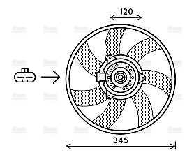 AVA Radiator Fan OL7566 – ARKS4Cooling.com