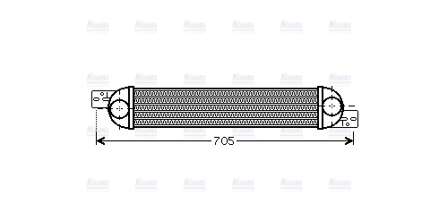 AVA Charge Air Intercooler OLA4392
