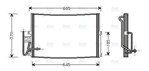 AVA Aircon Condenser OLA5274