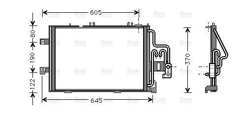 AVA Aircon Condenser OLA5307