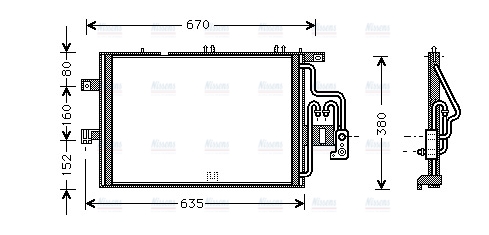 AVA Aircon Condenser OLA5309