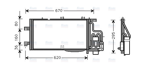 AVA Aircon Condenser OLA5310D