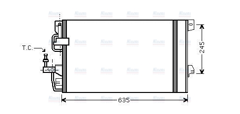 AVA Aircon Condenser OLA5390D