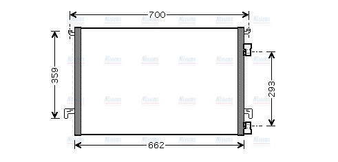 AVA Aircon Condenser OLA5397