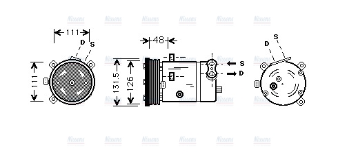 AVA Aircon Compressor OLAK280