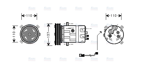 AVA Aircon Compressor OLAK290