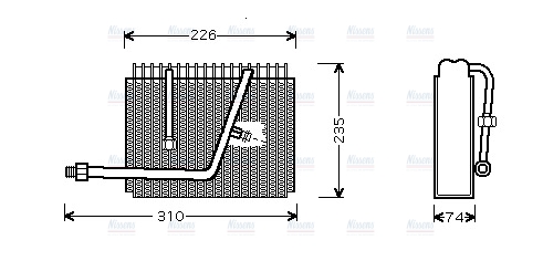 AVA Aircon Evaporator OLV320